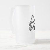 Dream House Mattglas Bierglas (Vorderseite Links)