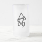 Dream House Mattglas Bierglas (Mittel)