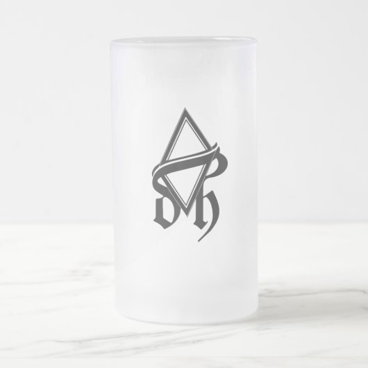 Dream House Mattglas Bierglas (Mittel)