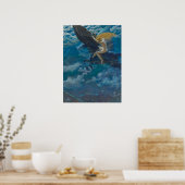 Dream Idyll (A Valkyrie) von Edward Robert Hughes Poster (Küche)