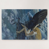 „Dream Idyll - Eine Walküre“ von Edward Robert Hug Puzzle (Horizontal)