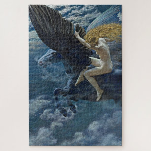 „Dream Idyll - Eine Walküre“ von Edward Robert Hug Puzzle