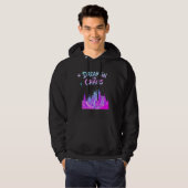 Dream in Chaos – Surreal Cityscape Hoodie (Vorne ganz)