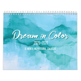 Dream in Color 18-Month Inspirational Calendar Kalender