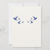 Dream invitation for a breathtaking wedding einladung (Rückseite)