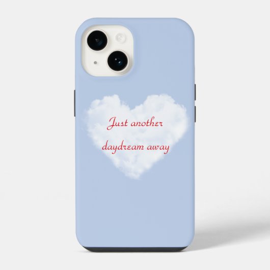 Dream iPhone Case mit Cloud Background Hülle (Rückseite)