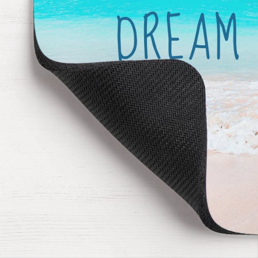 Dream It Do it Hawaii Tropical Sandy Beach Foto Mousepad (Ecke)