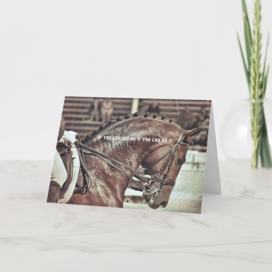 DREAM IT Grußkarte Dankeskarte (Vorderseite)