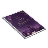 Dream It Plan It Become It Journal |Ava Solara Notizblock (Rechte Seite)