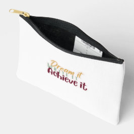 Dream It Write It Achieve It Pouch Zubehörtasche