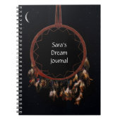 Dream Journal Custom Dreamcatcher Notebook Notizblock (Vorderseite)
