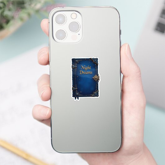 Dream Journal for Night Adventures Aufkleber (Telefon)