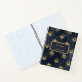 Dream Journal - Fun Sun und Moon Combo Design Notizblock (Innenseite)