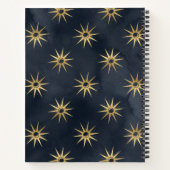 Dream Journal - Fun Sun und Moon Combo Design Notizblock (Rückseite)