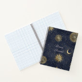 Dream Journal - Modernes Celestial Themed Journal Notizblock (Innenseite)