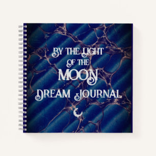 Dream Journal (Moon) Spiral Notebook Notizblock