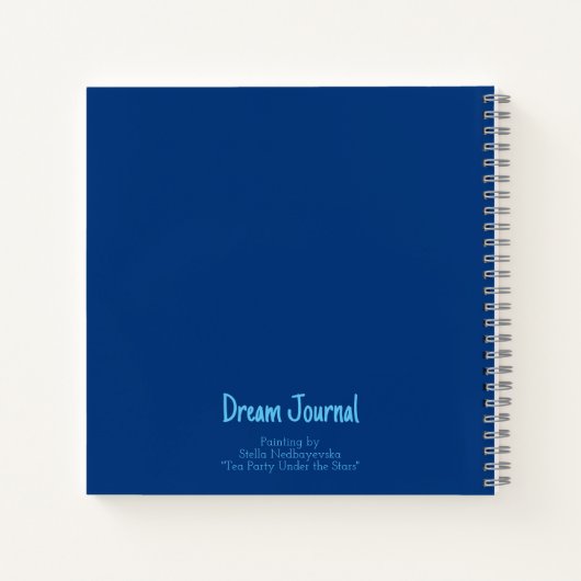 Dream Journal/Notebook For Your Dreams  Notizblock (Rückseite)