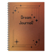 Dream Journal Notizblock (Vorderseite)