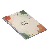 Dream Journal - Pastel Abstrakt Notizblock (Rechte Seite)