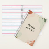 Dream Journal - Pastel Abstrakt Notizblock (Innen)
