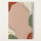 Dream Journal - Pastel Abstrakt Notizblock (Rückseite)