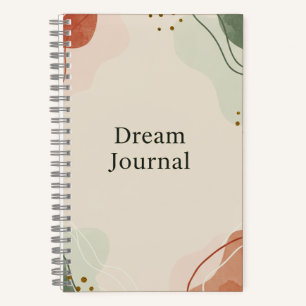Dream Journal - Pastel Abstrakt Notizblock