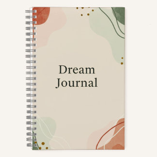 Dream Journal - Pastel Abstrakt Notizblock