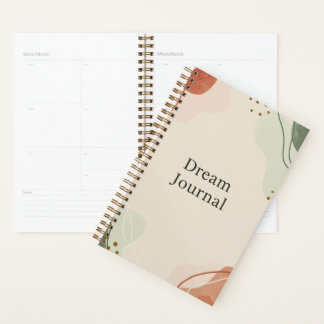 Dream Journal - Pastel Abstrakt Planer
