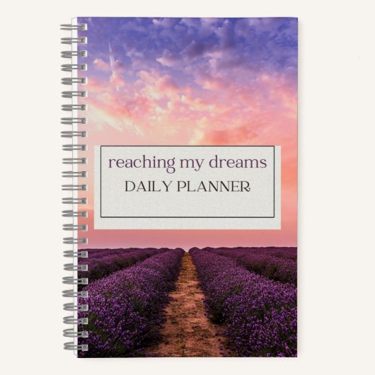 Dream Journal - schreiben Sie die Vision und mache Notizblock (Vorderseite)