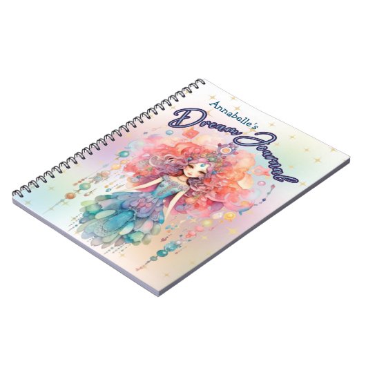 Dream Journal Spiral Foto Notebook Notizblock (Linke Seite)
