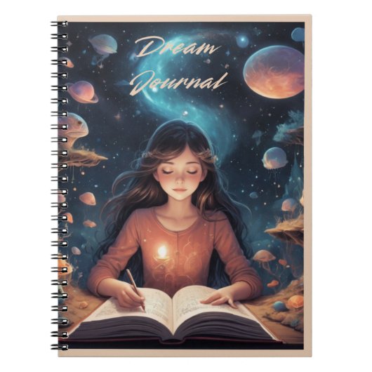 Dream Journal Spiral Notebook Notizblock (Vorderseite)