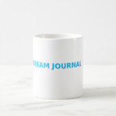 Dream Journal - Vaporwave Cloud Ästhetische Gestal Kaffeetasse (Mittel)
