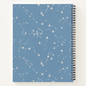 Dream Journal - Zodiac Constellation Pattern Notizblock (Rückseite)
