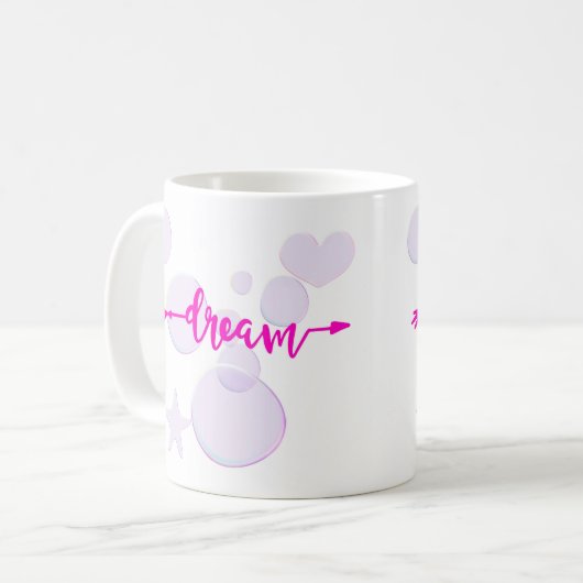 DREAM KAFFEETASSE (Vorderseite Links)