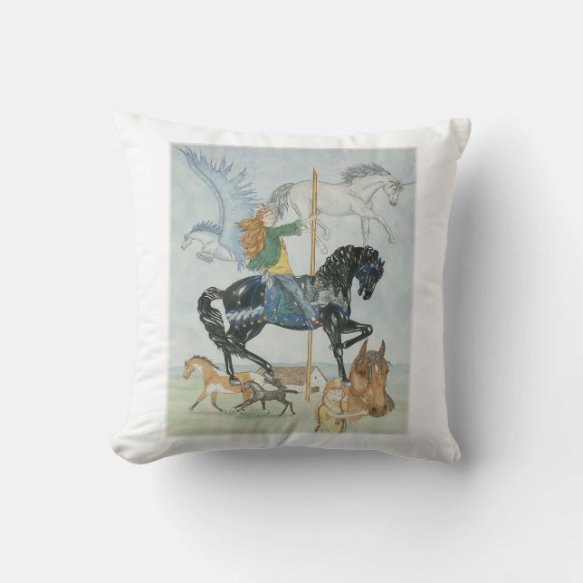 Dream Karussell Kissen (Vorderseite)