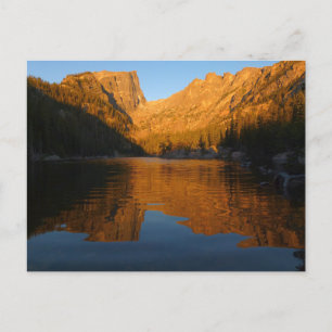 Dream Lake im Licht des Sonnenaufgangs I Postkarte
