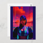 Dream Landing Postkarte (Vorne/Hinten)