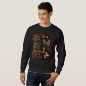 Dream Lead Fight Think Write Build Speak Educate B Sweatshirt (Vorne ganz)
