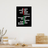 Dream Like Martin Black History Month Poster (Küche)