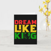 Dream Like Martin Karte (Gelbe Blume)