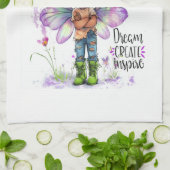 Dream Lil' Fairy Kitchen Handtücher (Gefaltet)
