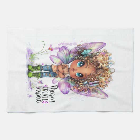 Dream Lil' Fairy Kitchen Handtücher (Horizontal)