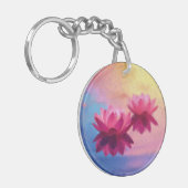 Dream Lotus Schlüsselanhänger (Vorderseite links)