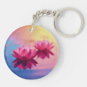 Dream Lotus Schlüsselanhänger (Rückseite)