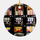 Dream Machines - Lucky Slot Maschinen Keramikornament (Hinten)