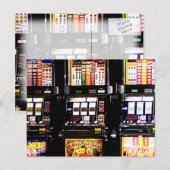 Dream Machines - Lucky Slot Maschinen Postkarte (Vorne/Hinten)