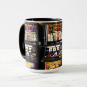 Dream Machines - Lucky Slot Maschinen Tasse (Vorderseite Links)