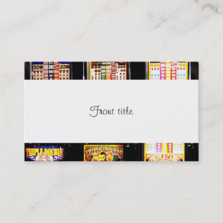 Dream Machines - Lucky Slot Maschinen Visitenkarte