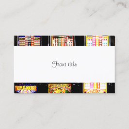 Dream Machines - Lucky Slot Maschinen Visitenkarte