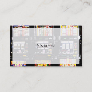 Dream Machines - Lucky Slot Maschinen Visitenkarte